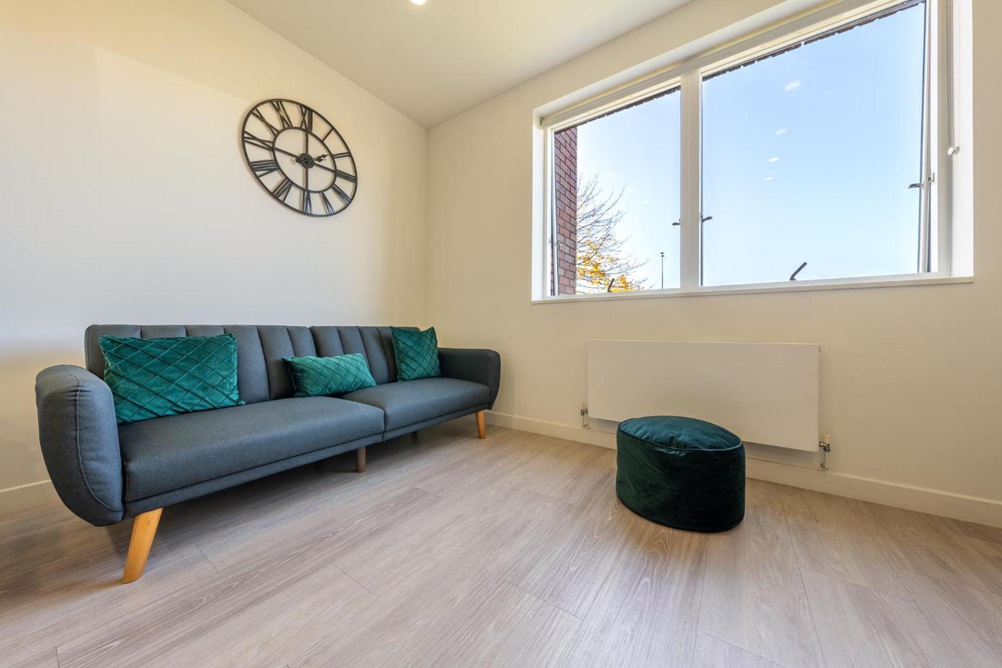 Luxury 1 Bedroom Serviced Apartment With Roof Terrace & Gym Стівенідж Екстер'єр фото